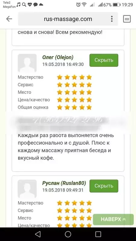 АНЕТТА — массаж в Краснодаре